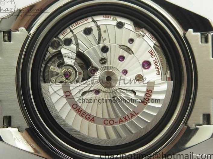 0304 Planet Ocean 600M Co-Axial GMT 43.5mm VSF 1:1 Best Edition Black Dial Orange Markers on SS Bracelet A8605 Super Clone Elegant 8024